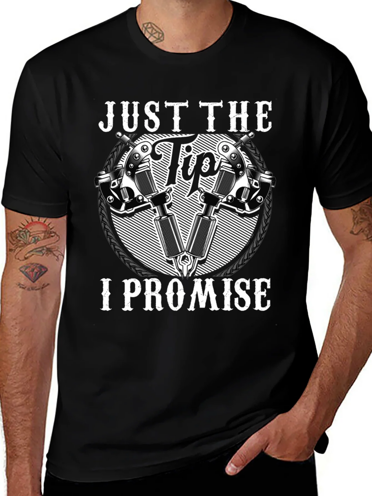 Just the Tip Tattoo T-Shirt - Funny Artist Gift product image 1