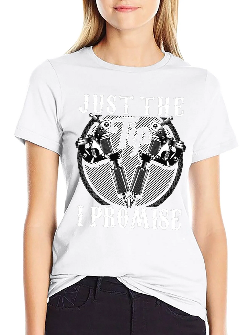 Just the Tip Tattoo T-Shirt - Funny Artist Gift product image 8