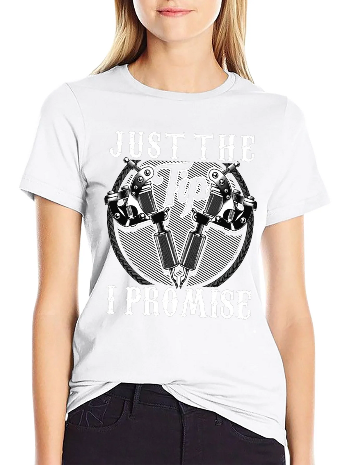 Just the Tip Tattoo T-Shirt - Funny Artist Gift product image 8