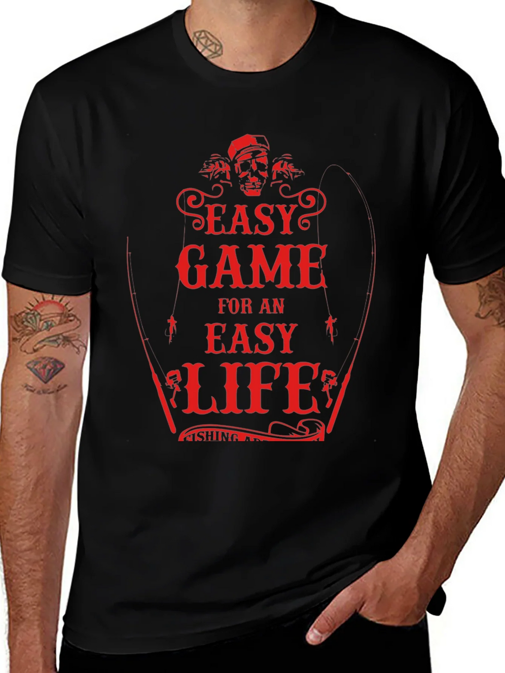 Easy Game Life Graphic T-Shirt product image 1