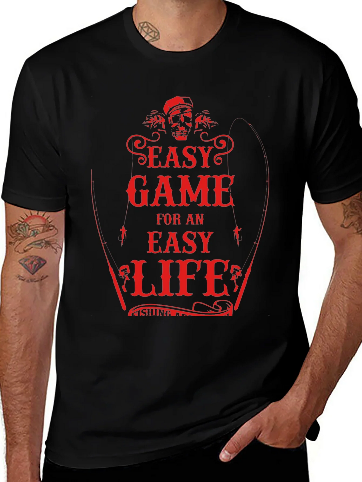 Easy Game Life Graphic T-Shirt product image 1