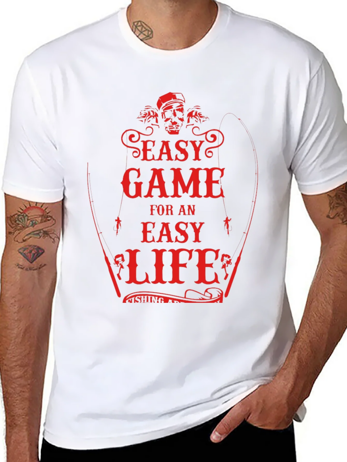 Easy Game Life Graphic T-Shirt product image 7