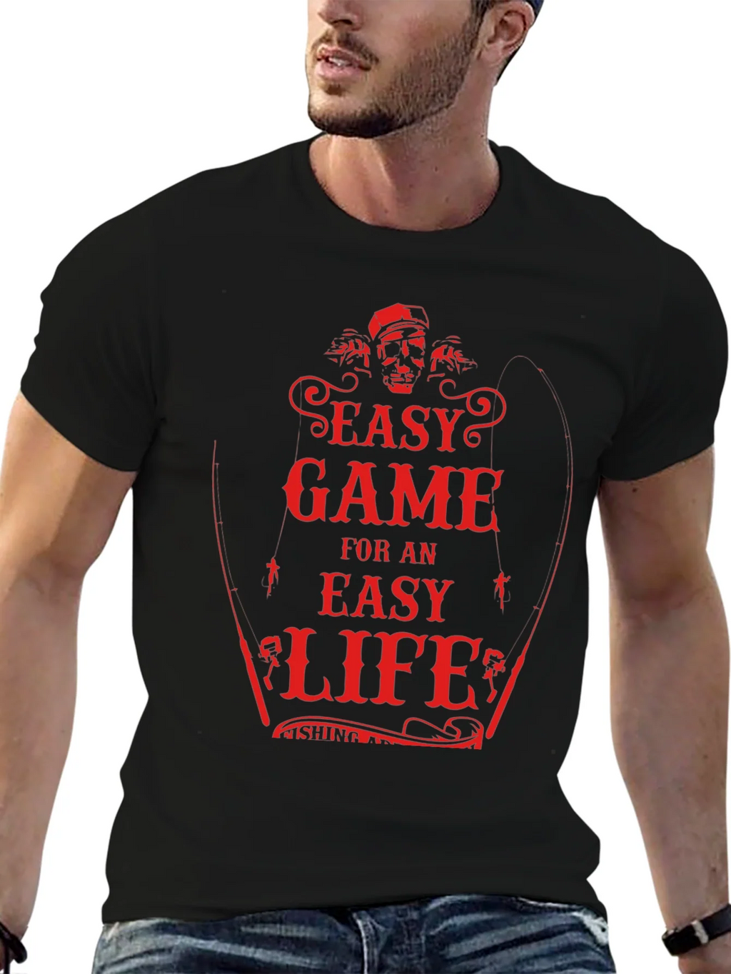 Easy Game Life Graphic T-Shirt product image 6