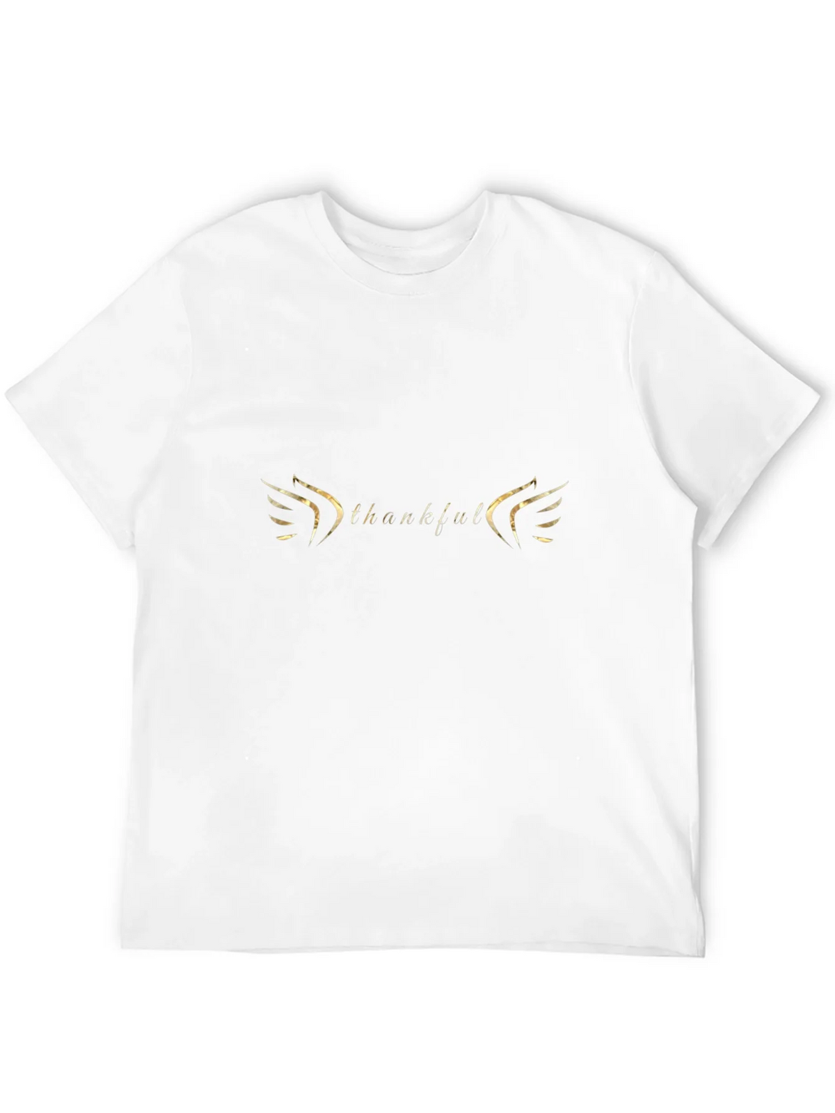 Thankful Graphic Print Crew Neck T-Shirt product image 11