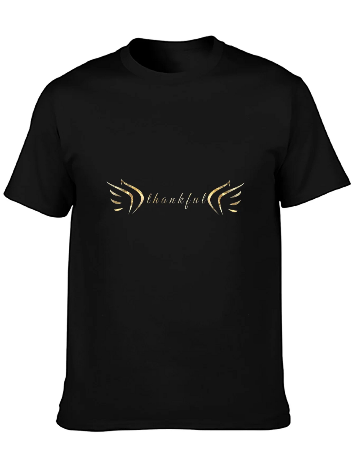 Thankful Graphic Print Crew Neck T-Shirt product image 3
