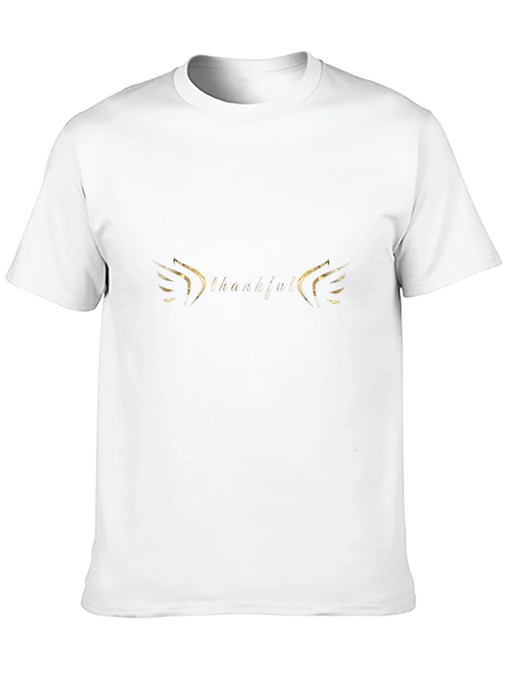 Thankful Graphic Print Crew Neck T-Shirt product image 9