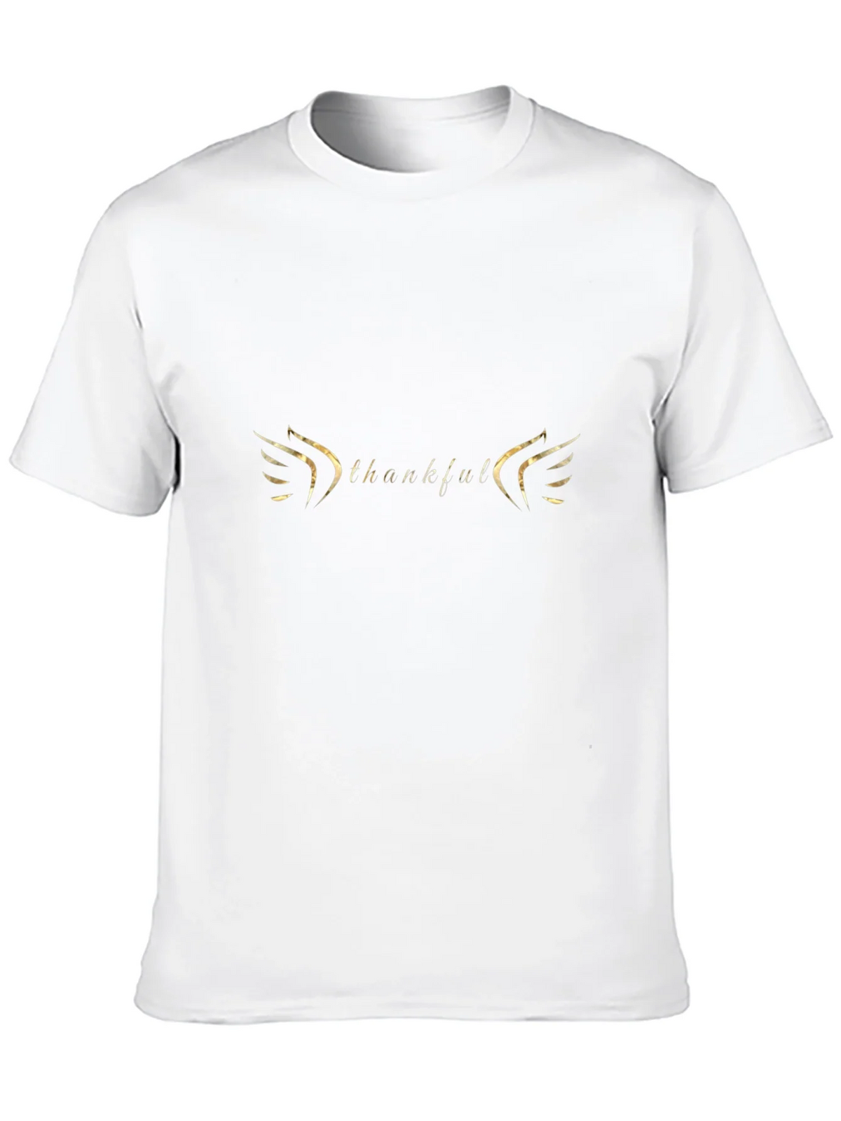 Thankful Graphic Print Crew Neck T-Shirt product image 9