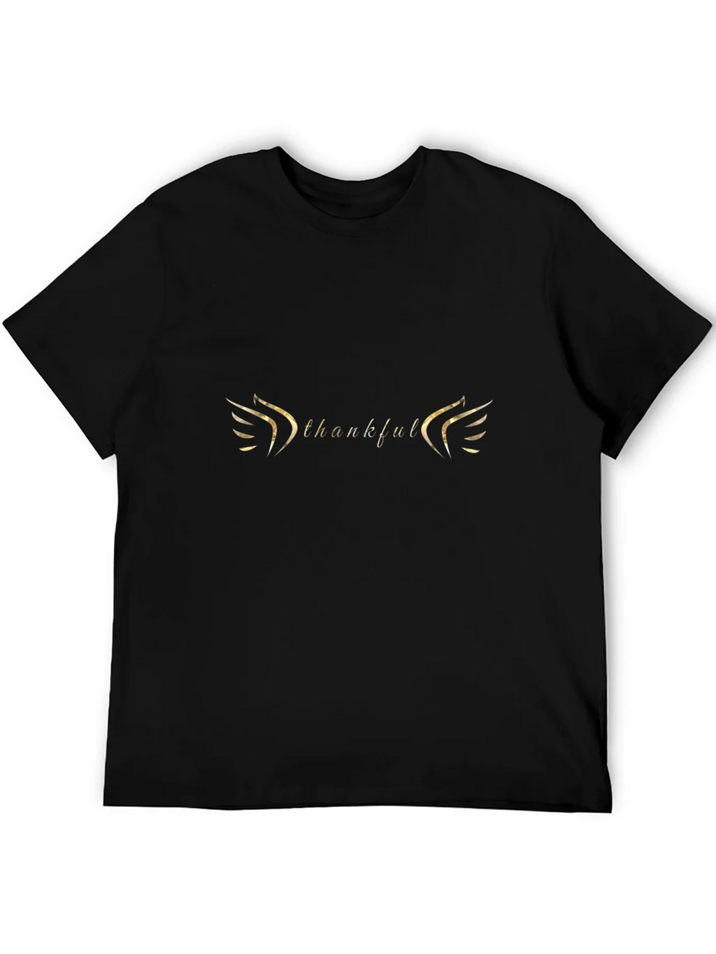 Thankful Graphic Print Crew Neck T-Shirt product image 5
