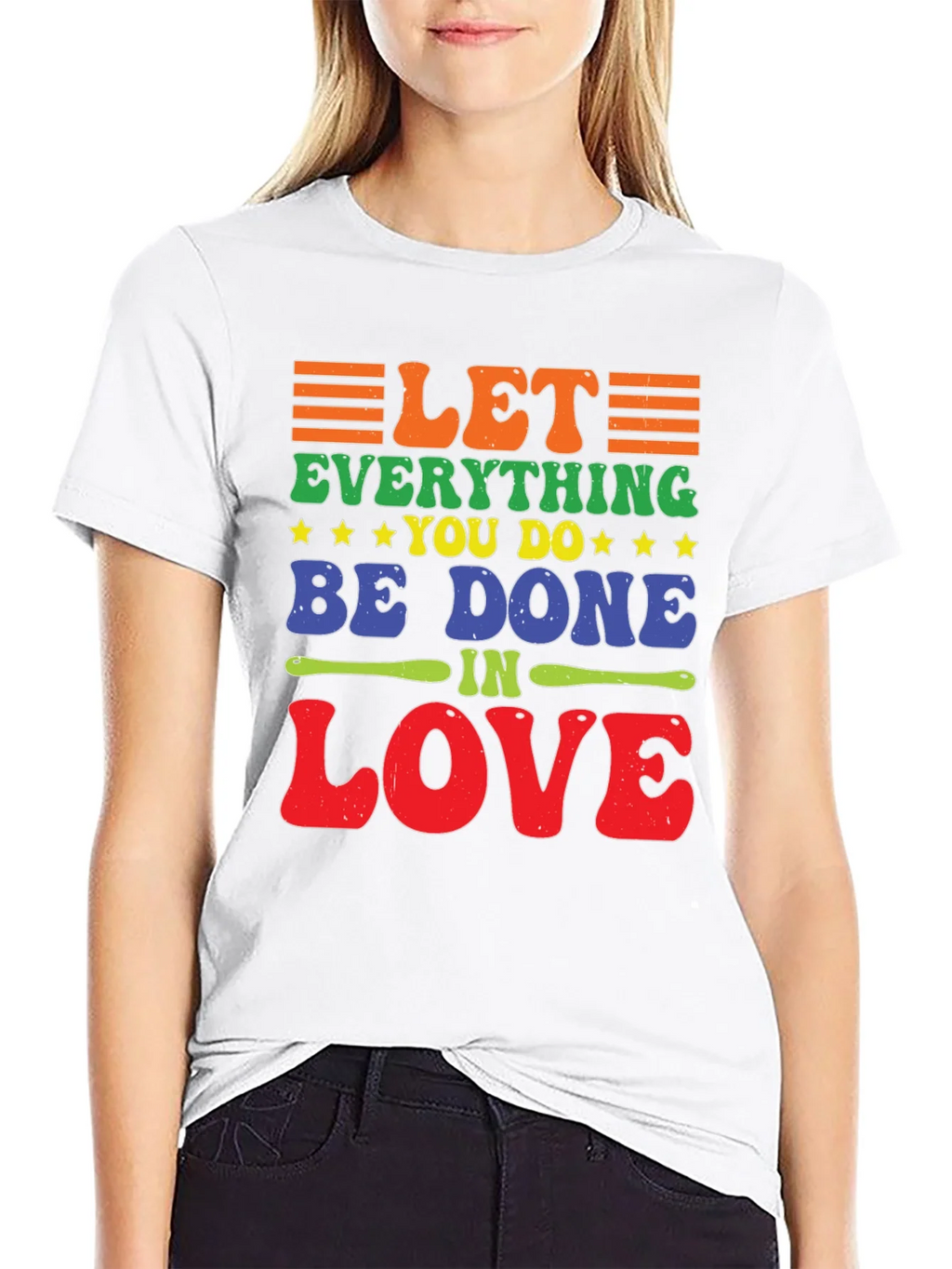 Let Everything You Do Be Done In Love T-Shirt product image 8