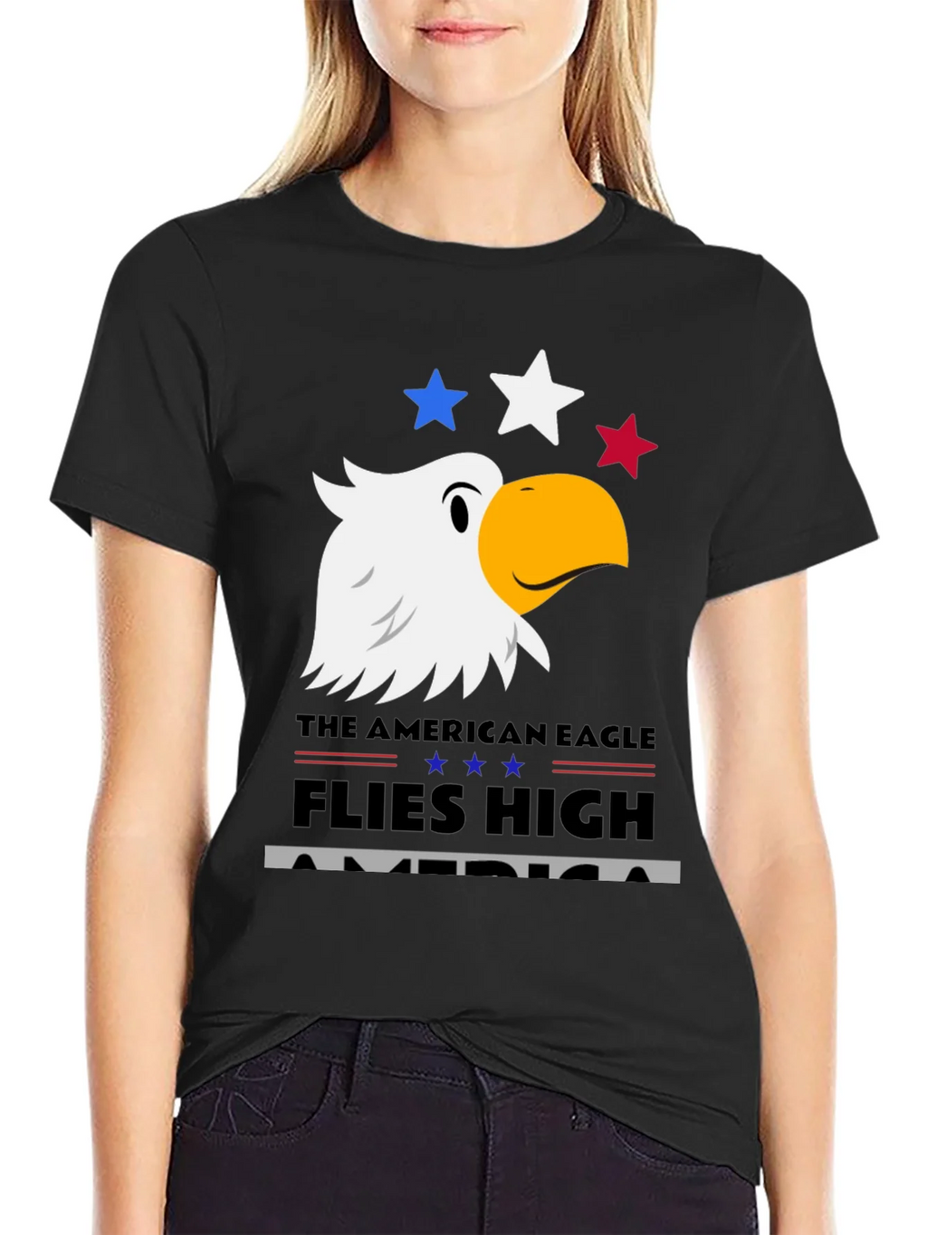 American Eagle Patriotic T-Shirt - USA Pride product image 2