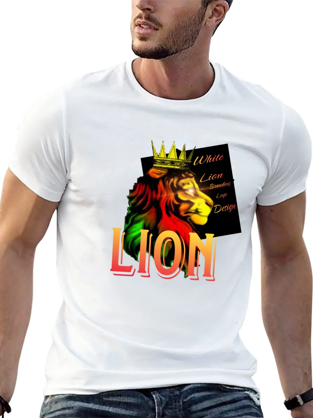Rasta Lion King T-Shirt product image 12